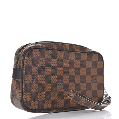 Louis Vuitton Savane Damier Ebene Rhinoceros Pochette Volga 3 of 10