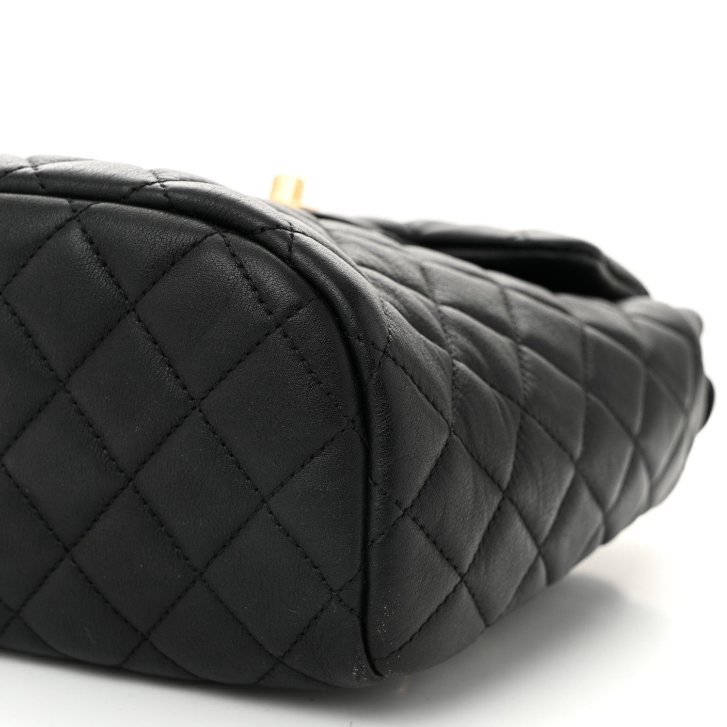 Chanel Calfskin Quilted Mini Urban Spirit Backpack Black 10 of 10