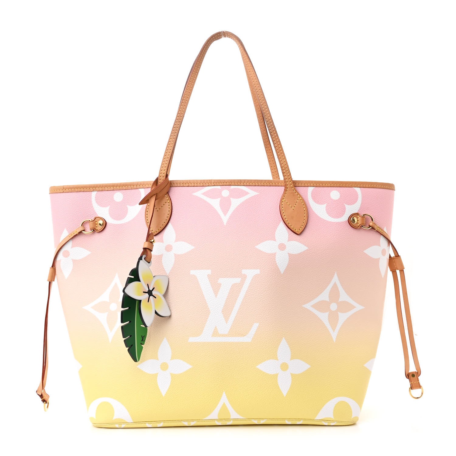 Louis Vuitton Monogram Giant By The Pool Neverfull MM Light Pink 1 of 9