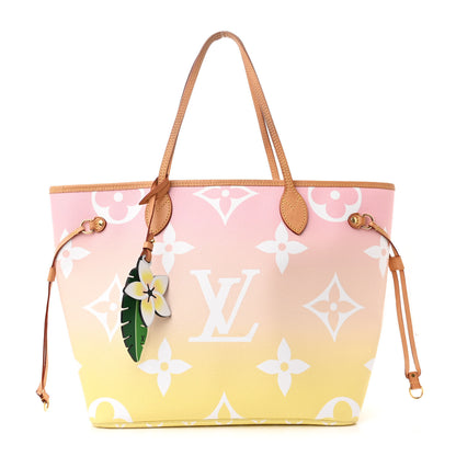 Louis Vuitton Monogram Giant By The Pool Neverfull MM Light Pink 1 of 9