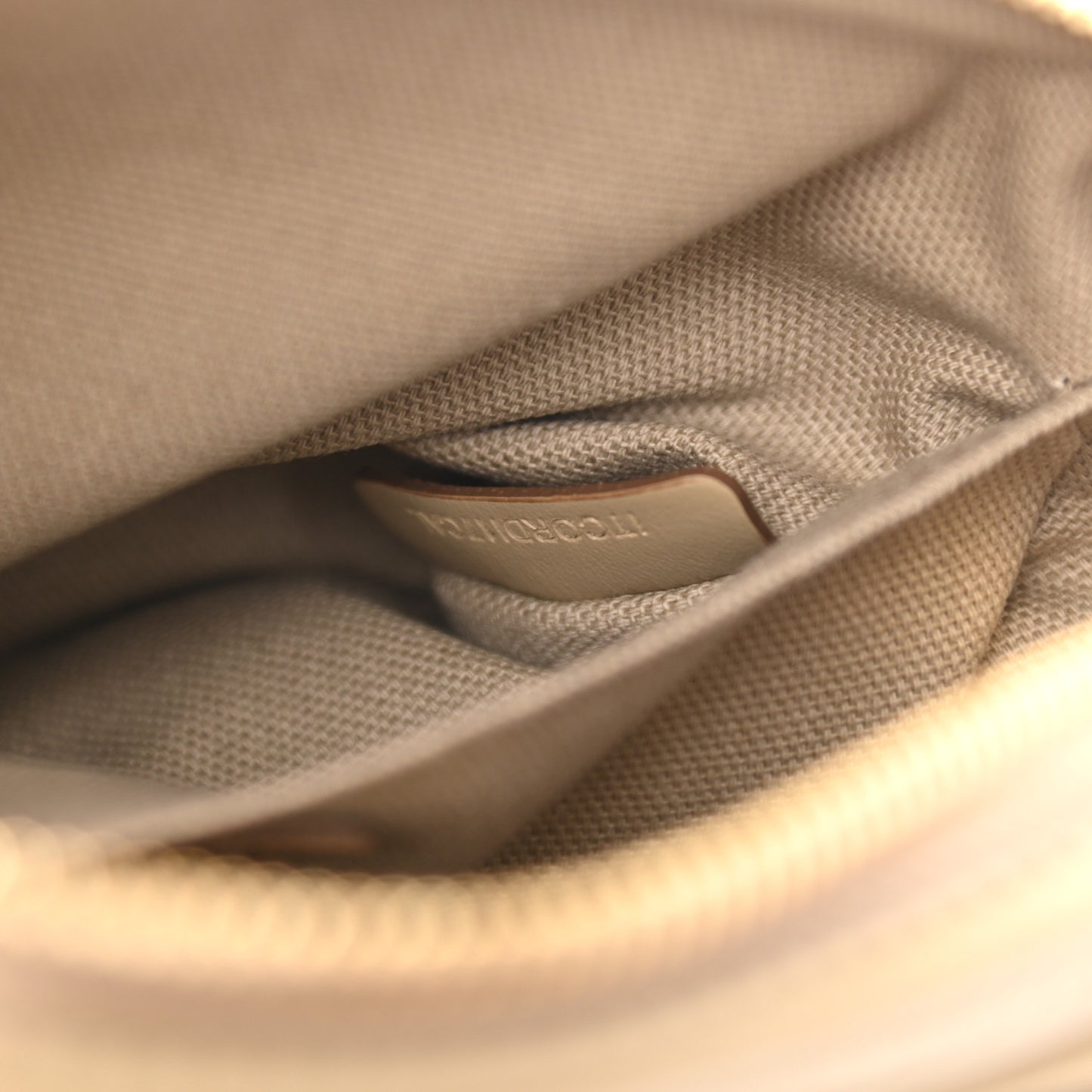 Calfskin Embossed Monogram Camera Chain Bag Honey