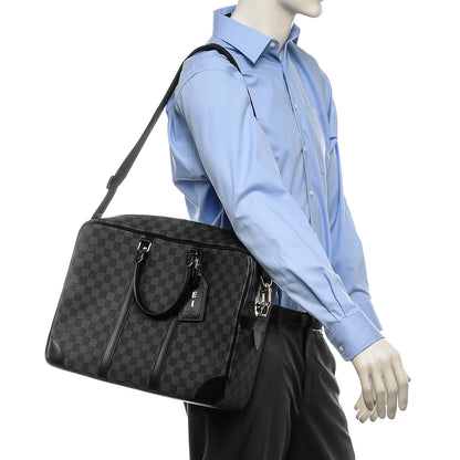 Louis Vuitton Damier Graphite Porte-Documents Voyage GM 2 of 7