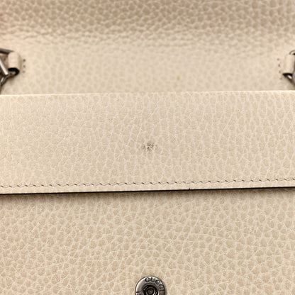 Gucci Dollar Calfskin Crystal Super Mini Dionysus Shoulder Bag Mystic White Black Diamond 10 of 11