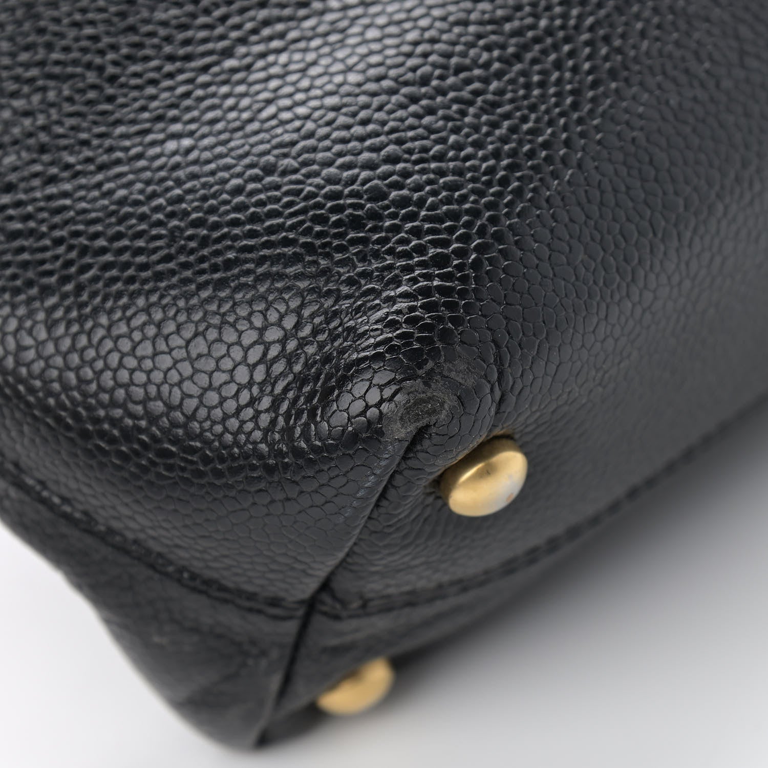 Chanel Caviar CC Timeless Tote Black 9 of 11