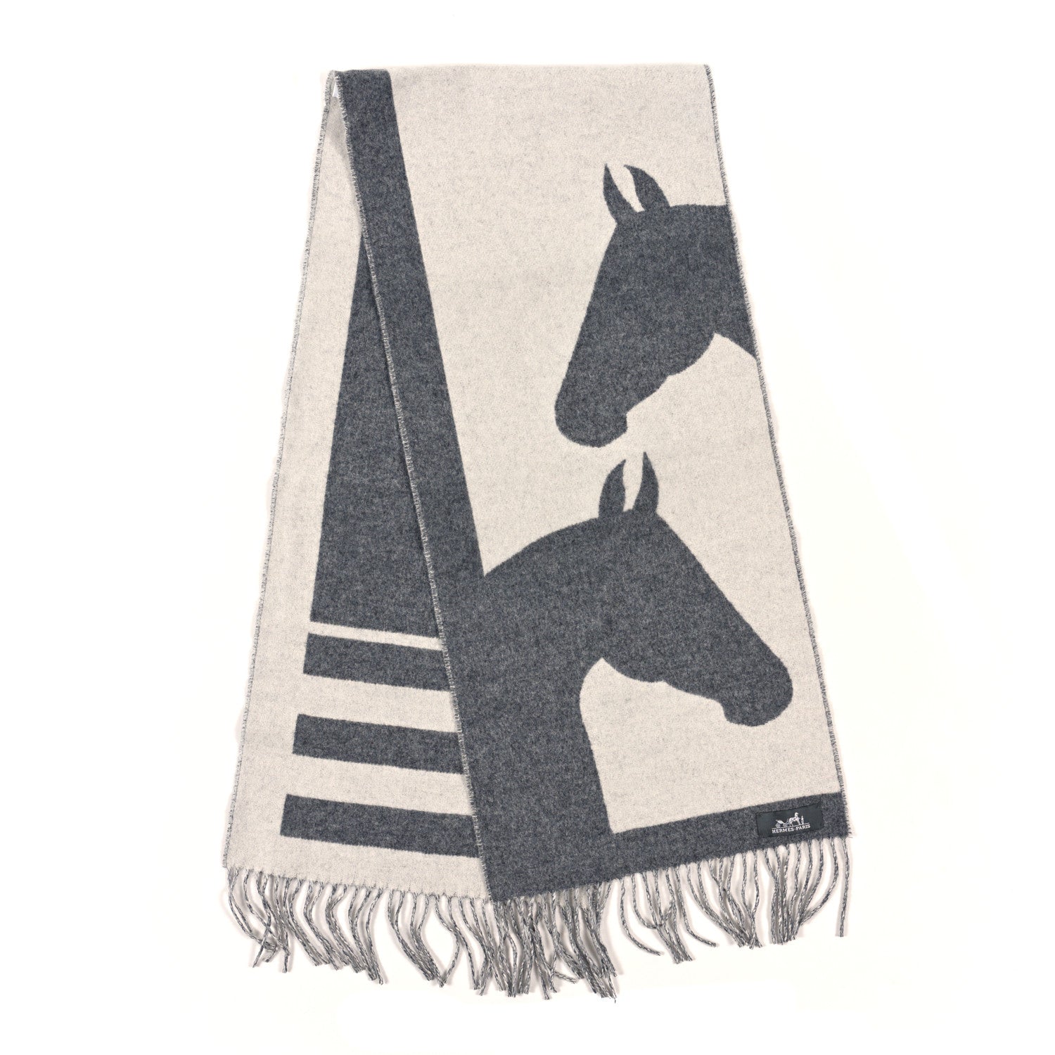 Hermes Cashmere Casaque Love Story Muffler 2 of 3