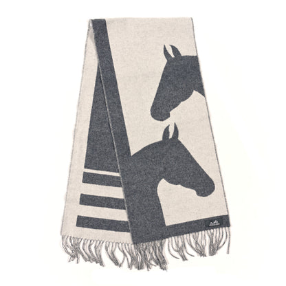 Hermes Cashmere Casaque Love Story Muffler 2 of 3