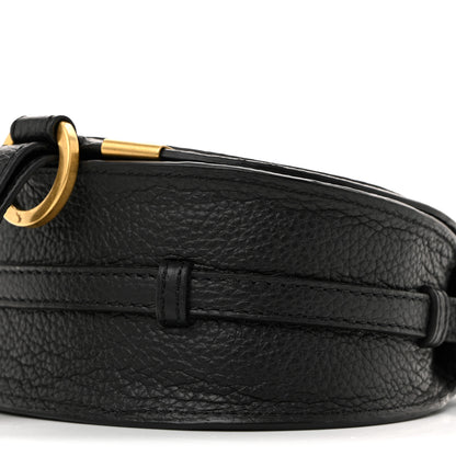 Chloe Calfskin Nano Marcie Saddle Bag Black 10 of 10