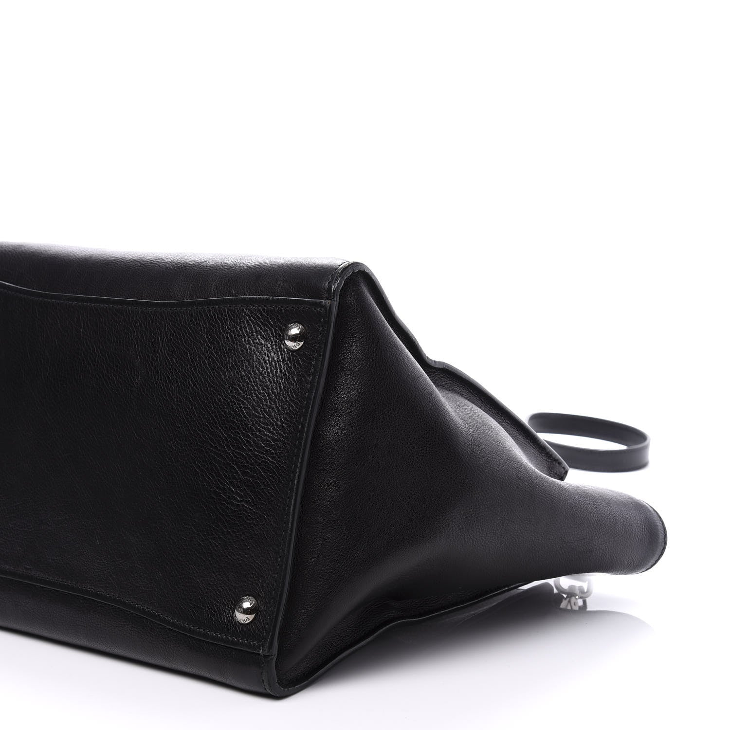 Prada Glace Calf Twin Pocket Tote Black 6 of 13
