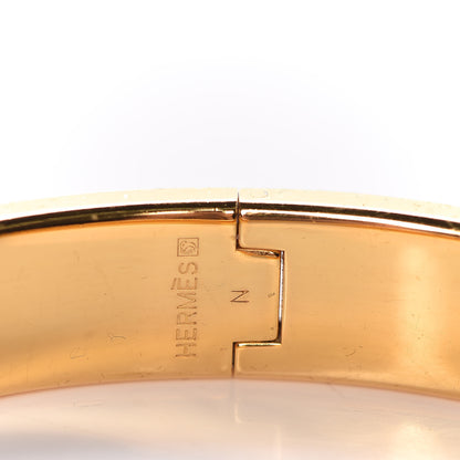 Hermes Enamel Narrow Clic Clac H Bracelet PM Red 4 of 6