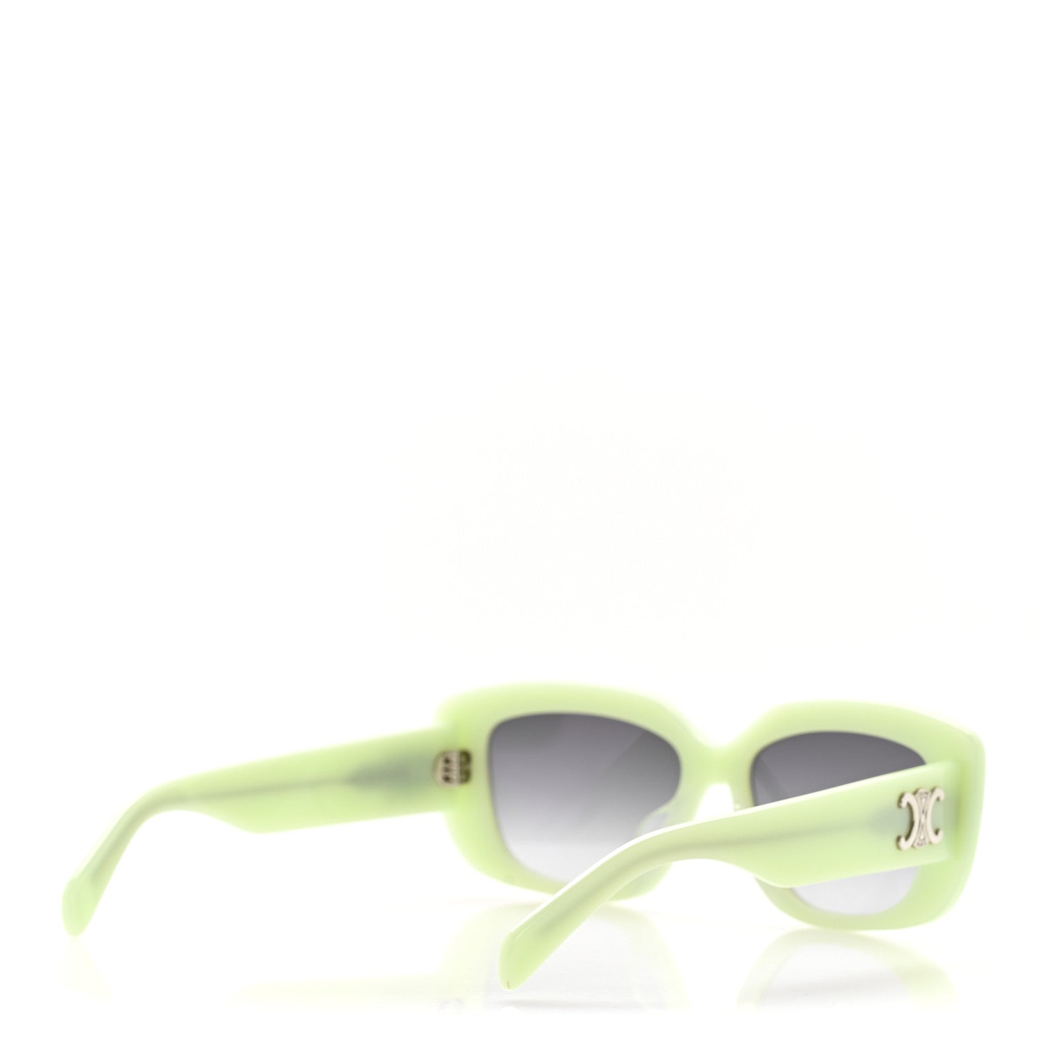 Celine Acetate Sunglasses CL40216U Light Green 4 of 7