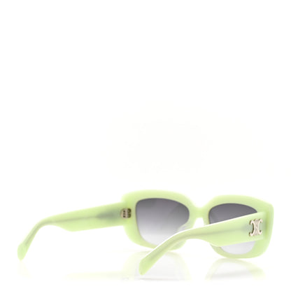 Celine Acetate Sunglasses CL40216U Light Green 4 of 7