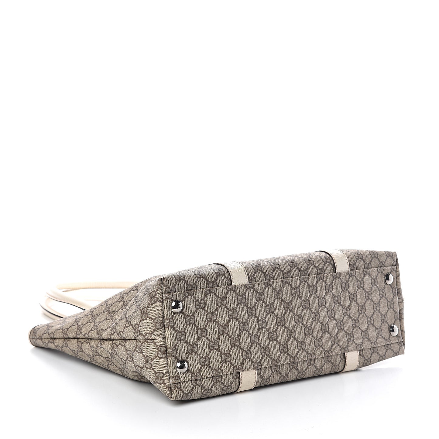 GG Plus Monogram Medium Joy Tote Off White