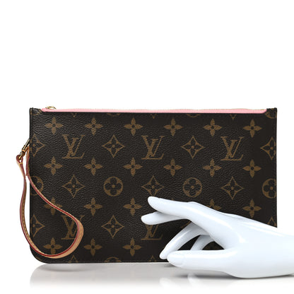 Louis Vuitton Monogram Jungle Dots Neverfull MM Pochette Sugar Pink 2 of 6