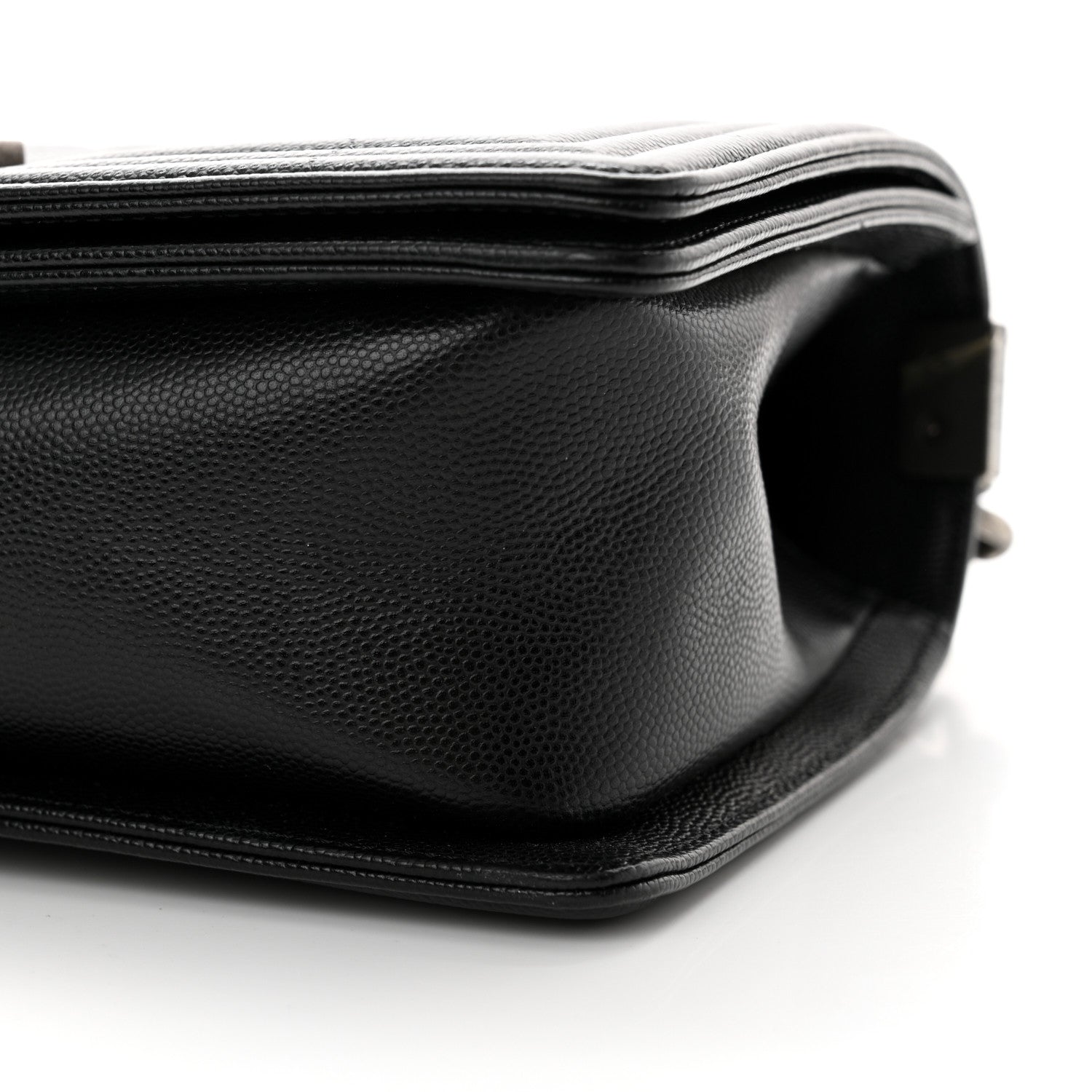 Chanel Caviar Quilted Medium Boy Flap Black 10 of 12