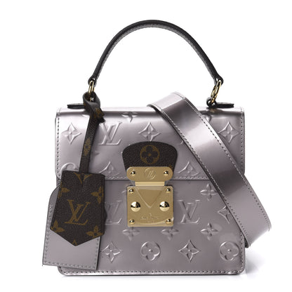 Louis Vuitton Vernis Epi Monogram Spring Street Bitume Metallise 1 of 9