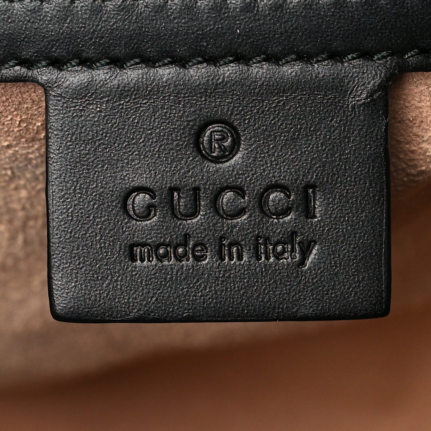 Guccissima Medium Padlock Shoulder Bag Black