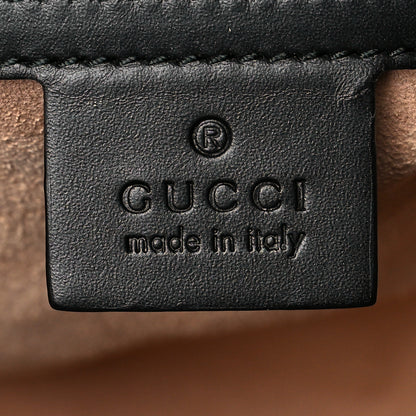 Gucci Guccissima Medium Padlock Shoulder Bag Black 6 of 10