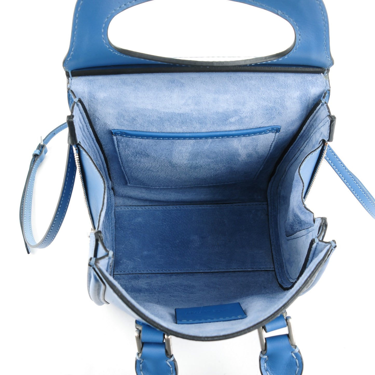 Calfskin Mini Heroine Blue