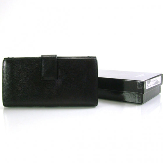 Leather Muse Wallet Black