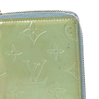Louis Vuitton Vernis Zippy Coin Purse Baby Blue 11 of 13