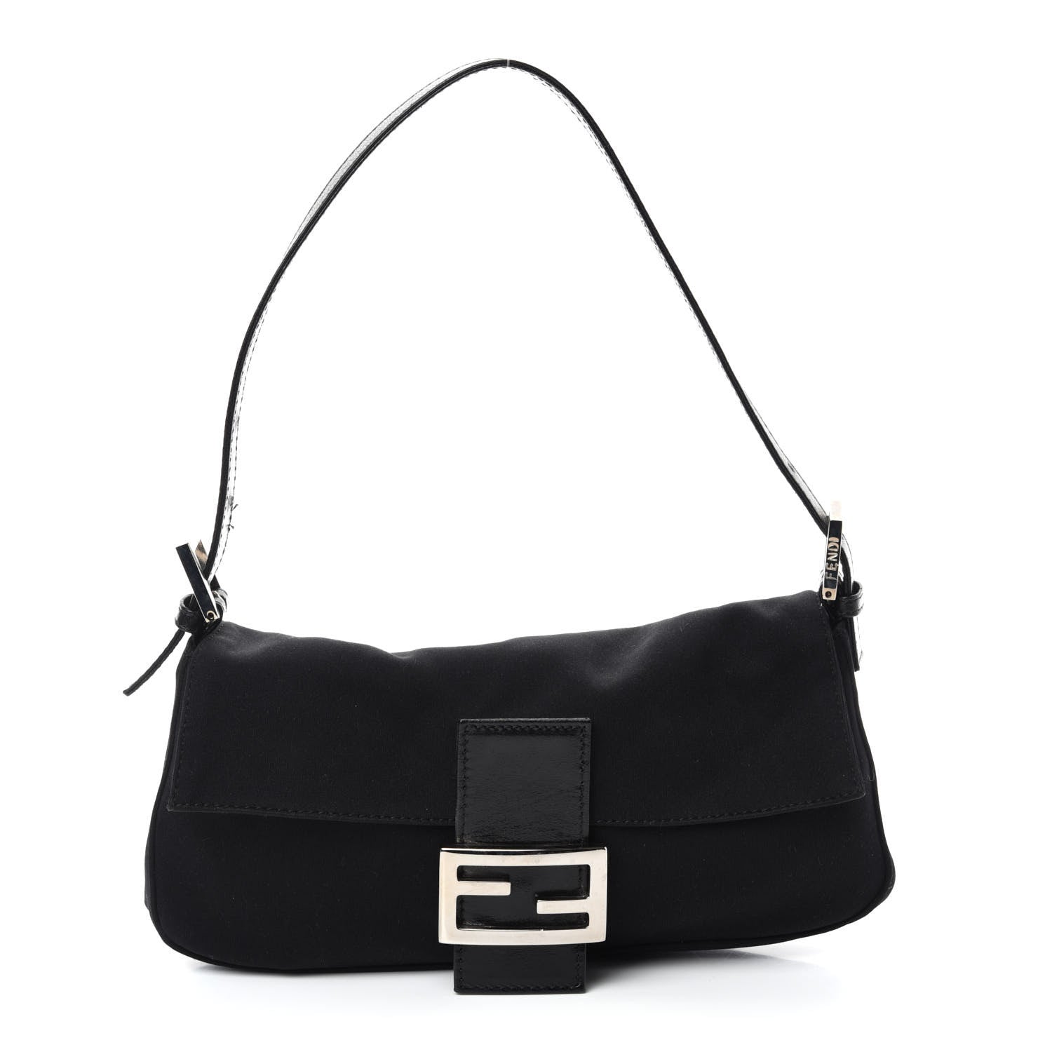 Fendi Neoprene Baguette Black 1 of 10