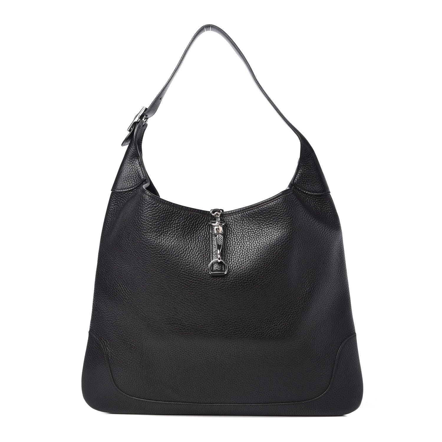 Hermes Taurillon Clemence Trim II 38 Black 1 of 12