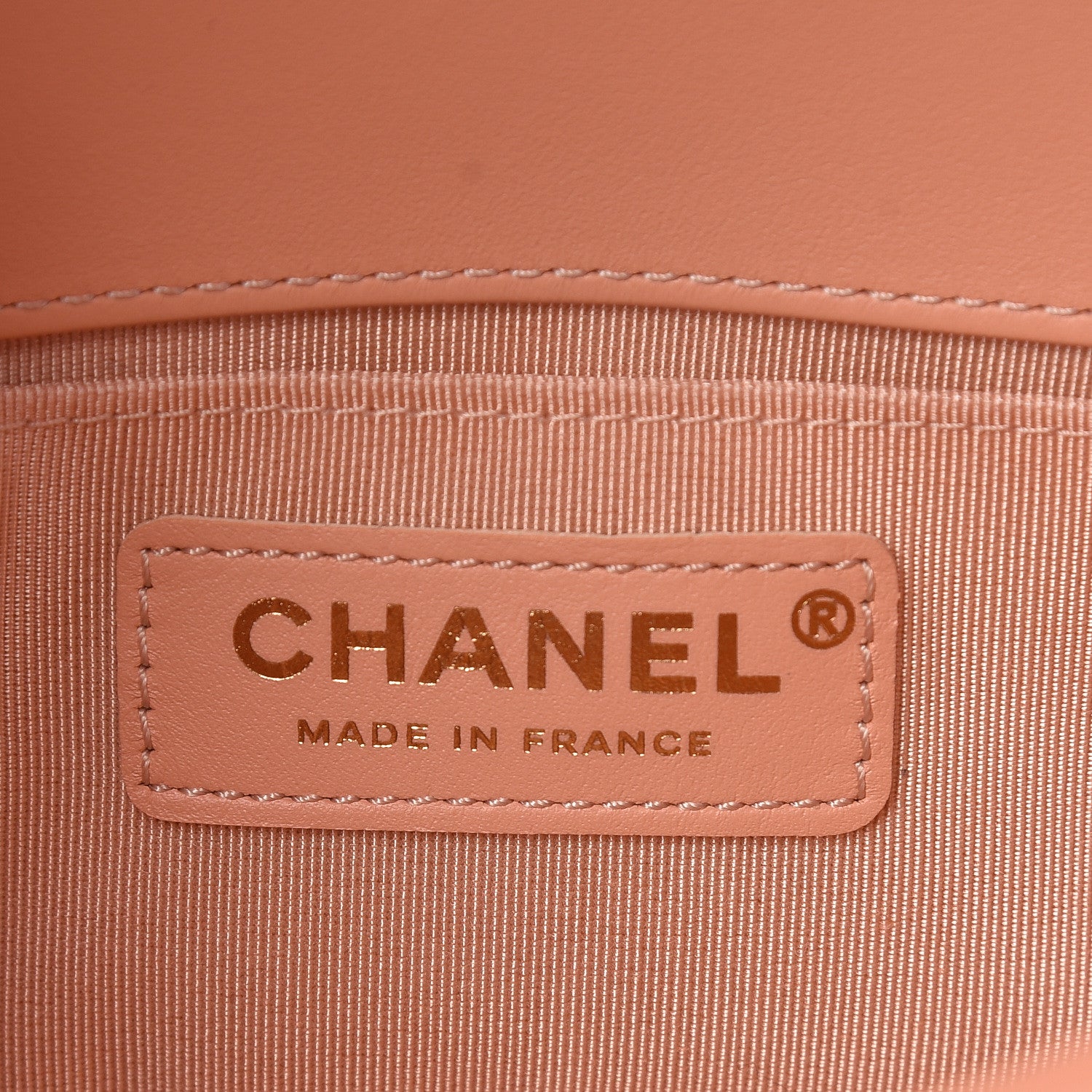 Chanel Calfskin Chevron Quilted Small Boy Flap Light Pink 6 of 13