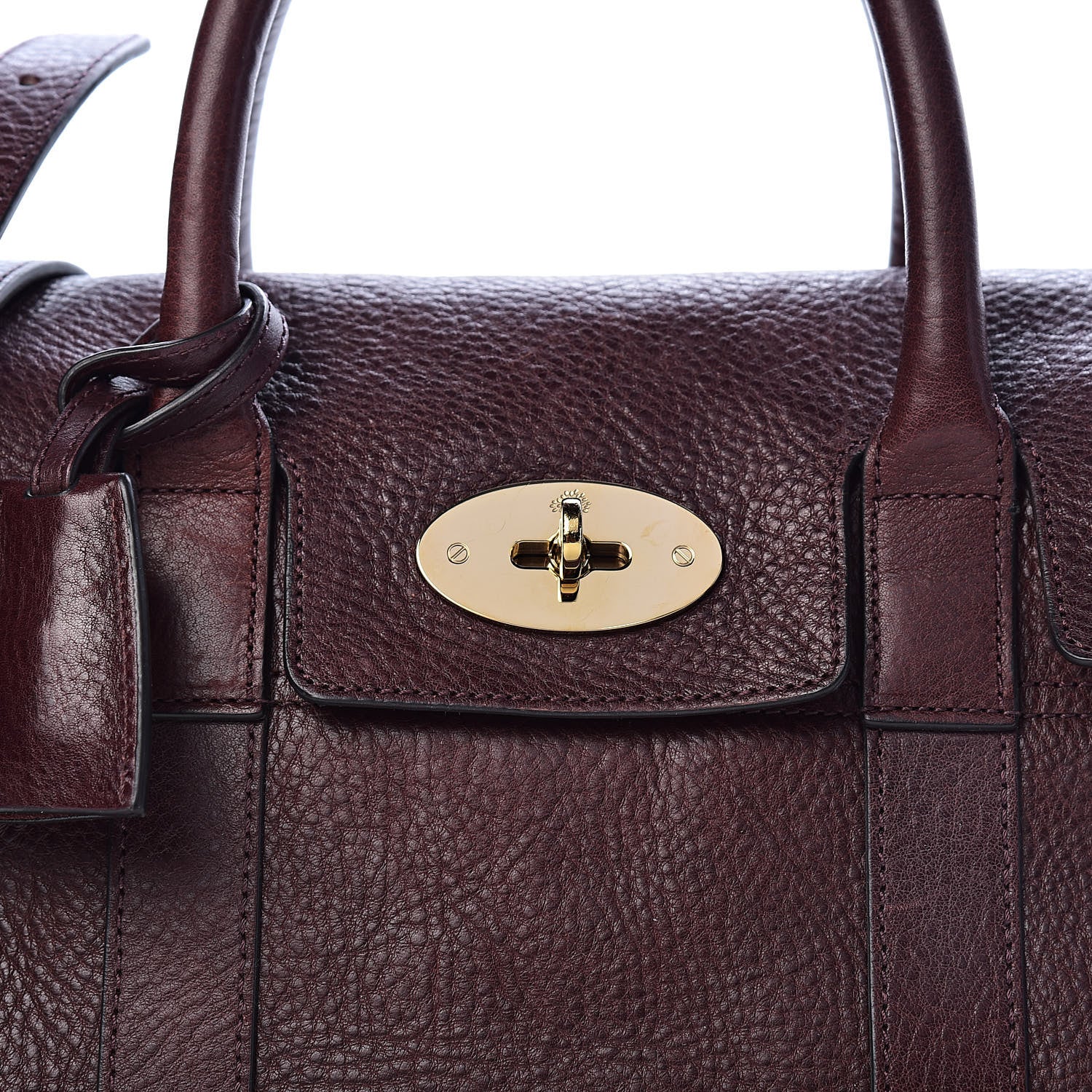 Mulberry Vegetable Tanned Calfskin Small Bayswater Oxblood 21 of 21