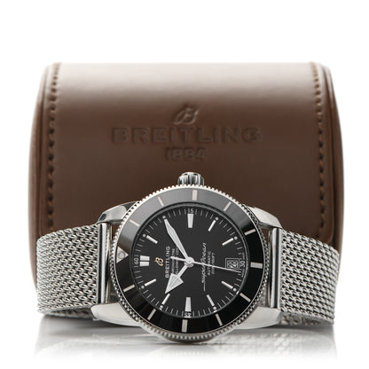 Breitling Stainless Steel 42mm Superocean Heritage II B20 Automatic Watch Black AB2010 5 of 5
