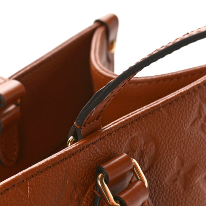 Louis Vuitton Empreinte Monogram Onthego MM Cognac 9 of 11
