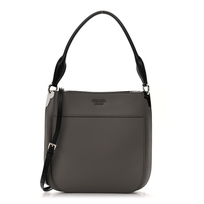 Prada City Calfskin Small Margit Bag Argilla Black 1 of 11
