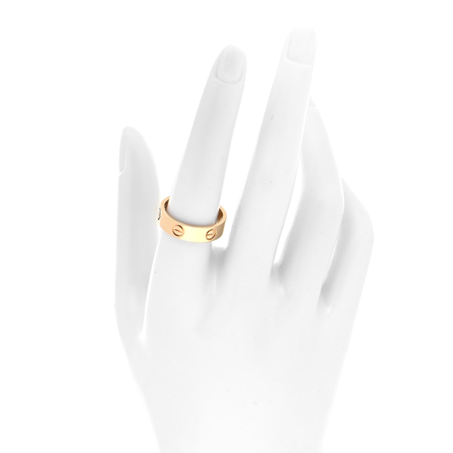 18K Yellow Gold 5.5mm LOVE Ring 58 8.5