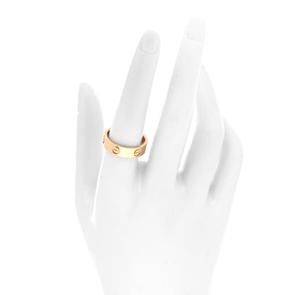 Cartier 18K Yellow Gold 5.5mm LOVE Ring 58 8.5 2 of 5