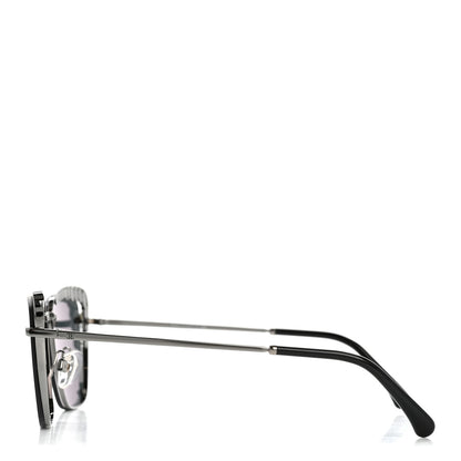 Chanel Square Frame Pearl Sunglasses 4235-H Dark Grey 3 of 8