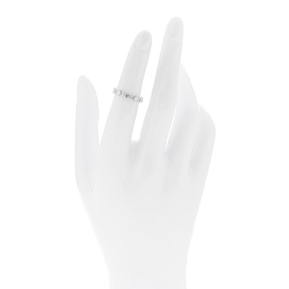 Tiffany Platinum Diamond Jazz Band Ring 47 4.25 2 of 4