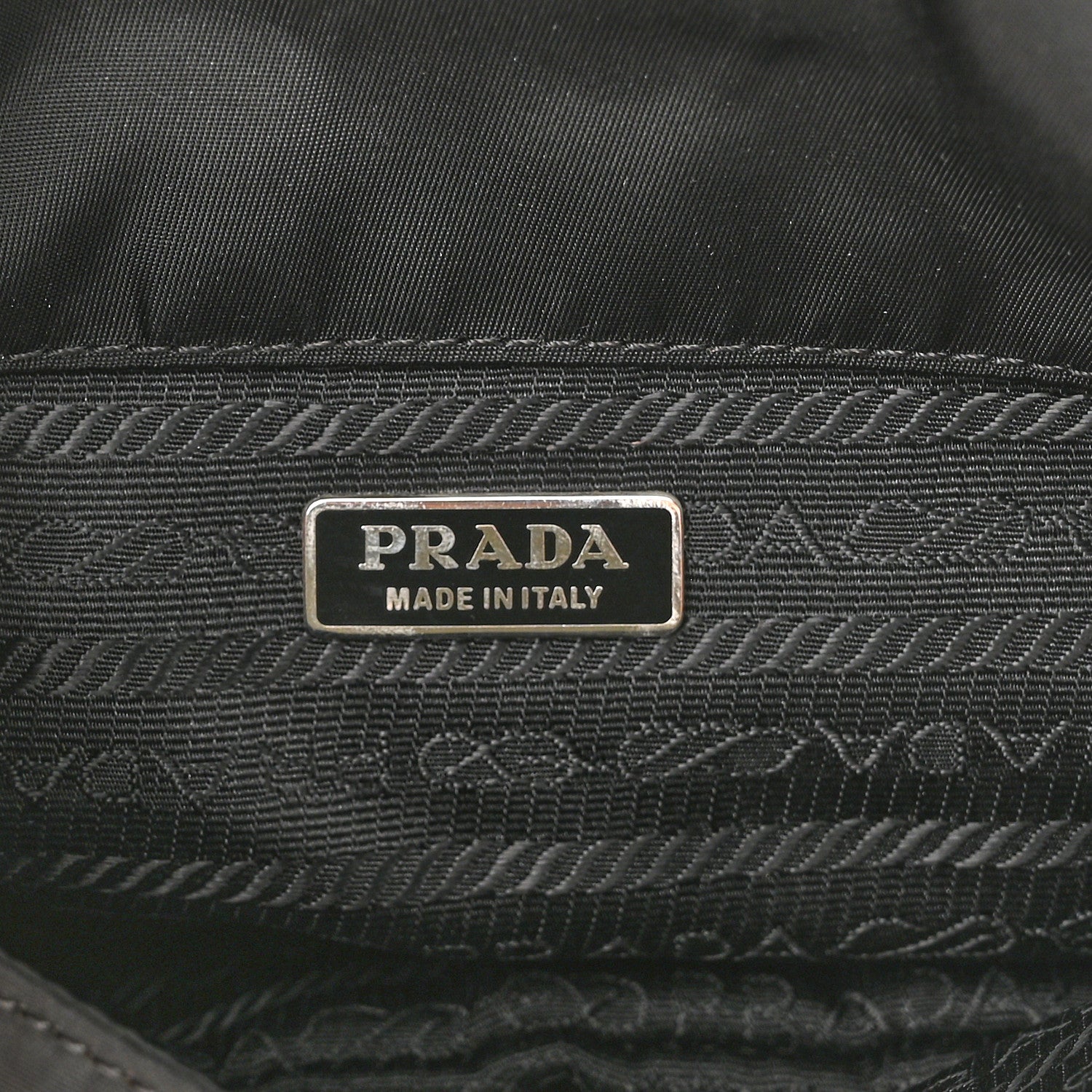 Prada Tessuto Nylon Belt Bag Black 6 of 11