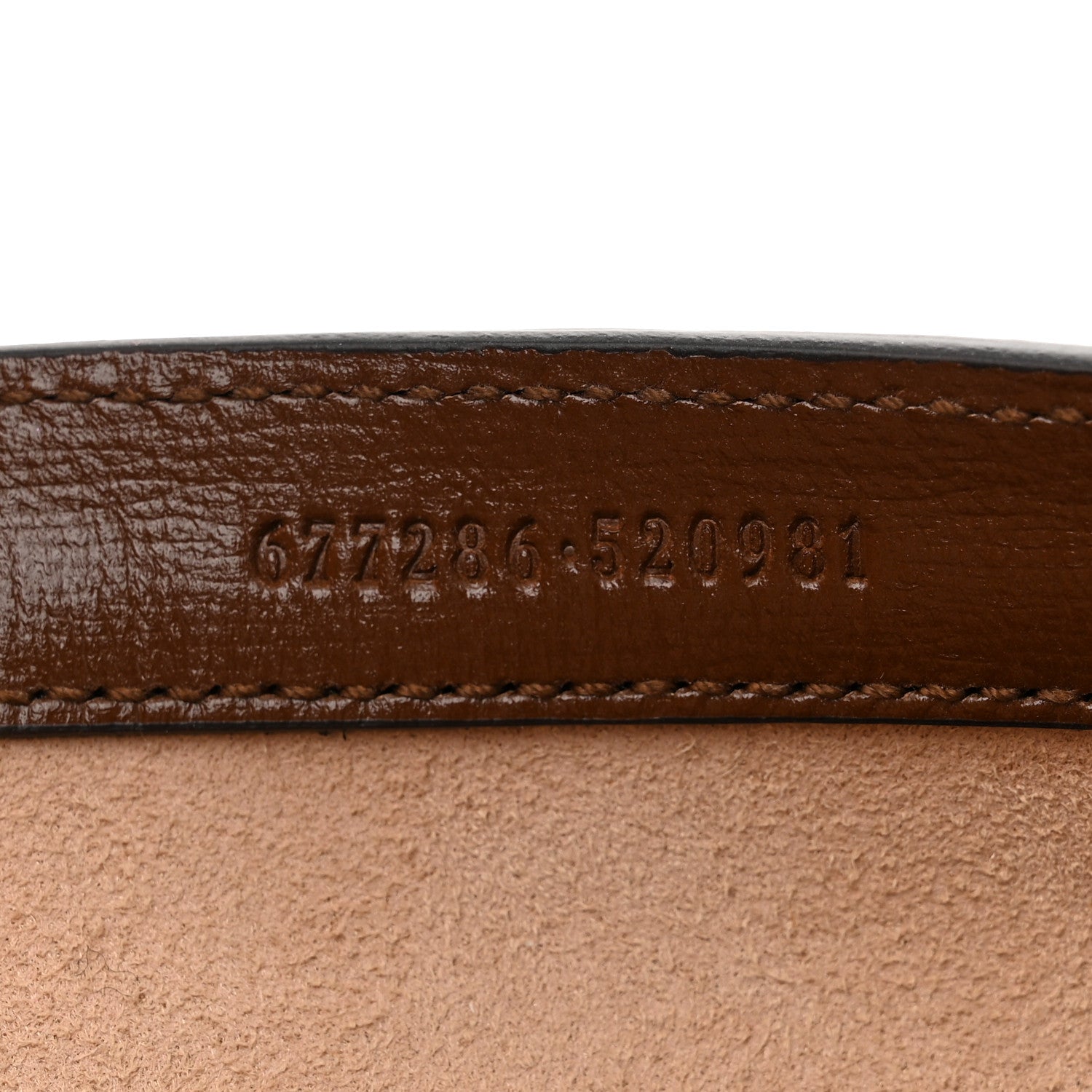 Gucci GG Supreme Monogram Azalea Calfskin Web Small Horsebit 1955 Crossbody Bag Beige Ebony Brown Sugar 7 of 11