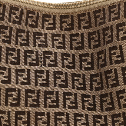 Fendi Zucchino Small Pochette Tobacco 8 of 13