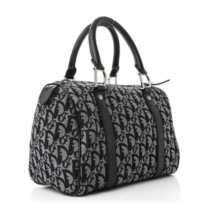 Christian Dior Monogram Boston Black 3 of 11