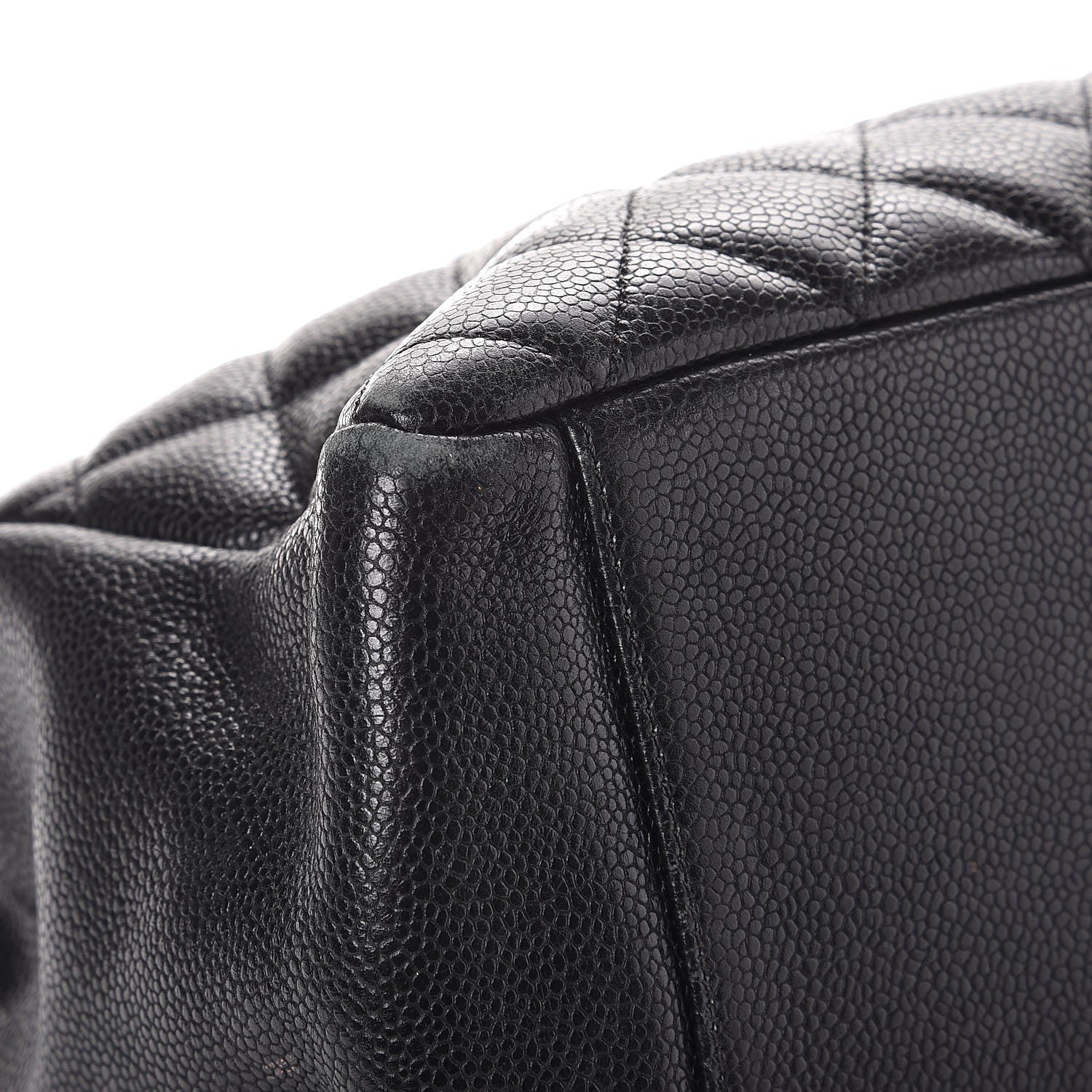 Chanel Caviar Quilted Grand Shopping Tote GST Black 10 of 12