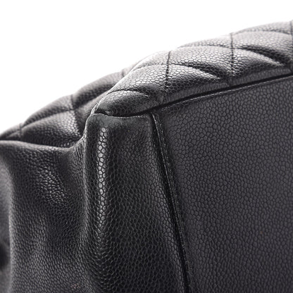 Chanel Caviar Quilted Grand Shopping Tote GST Black 10 of 12