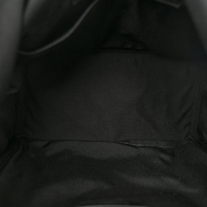 Saint Laurent Shearling City Backpack Natural Black 5 of 10