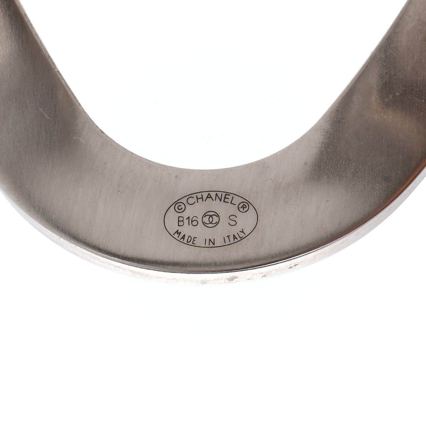 Metal CC Cuff Silver