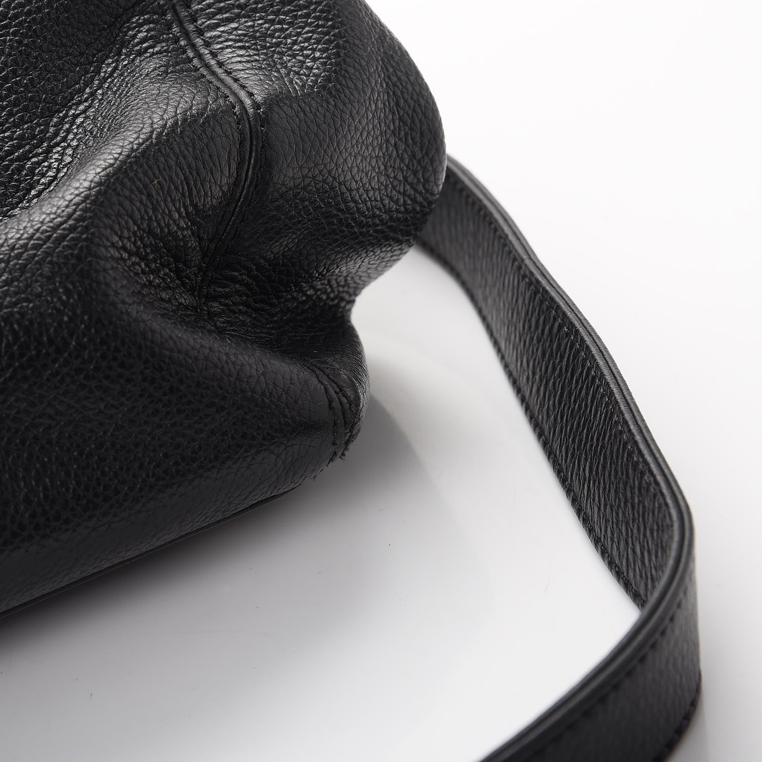 Chanel Calfskin Cerf Executive Shopper Tote Black 28 of 29