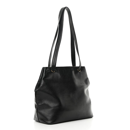 Chanel Caviar Large CC Shoulder Bag Black 3 of 18