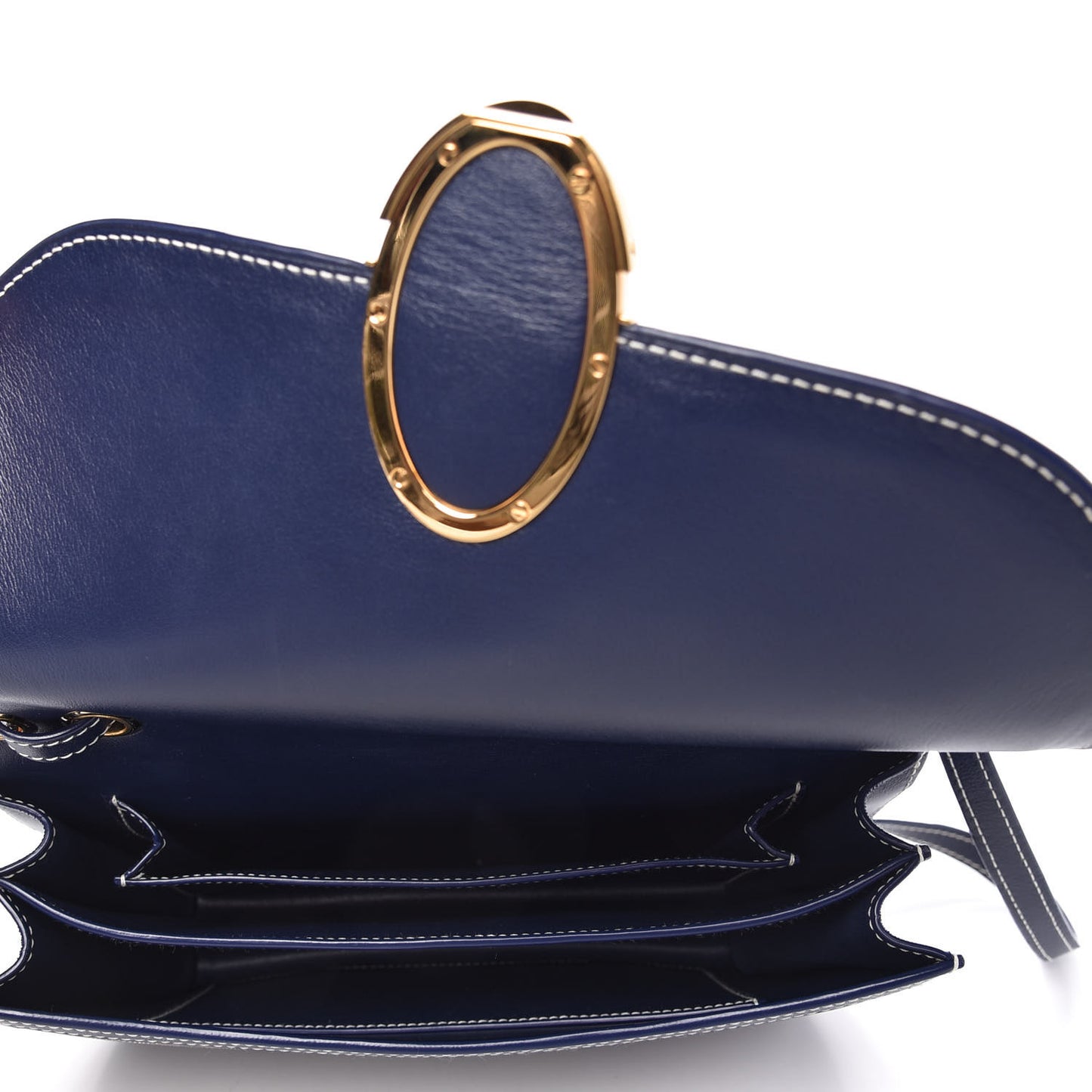 Goyardine 233 PM Shoulder Bag Navy