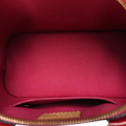 Louis Vuitton Vernis Alma BB Pomme D'Amour 5 of 9