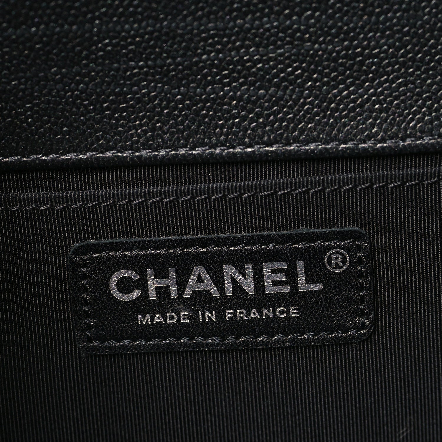 Chanel Caviar Quilted Medium Boy Flap So Black 6 of 10