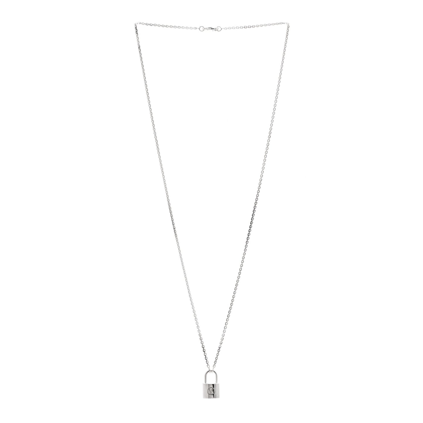 Sterling Silver Lockit Necklace