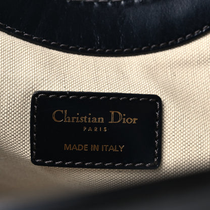 Christian Dior Oblique Fold Over Clutch Blue 6 of 9